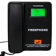  TELECOM500 4G 5G GSM Auto-Dialler 4G GSM Freephone with Hands-Free Speed Dial button.